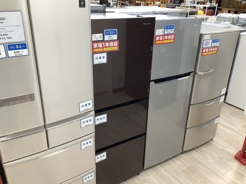 大型家電の冷蔵庫