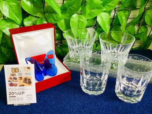 バカラのグラス