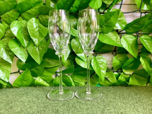 HERMESのシャンパングラス