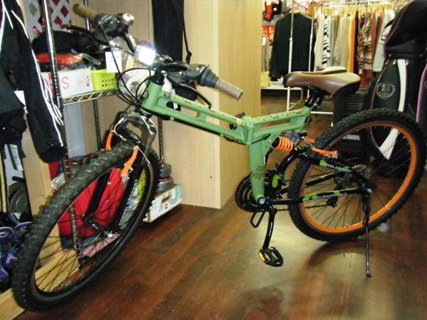 ☆これはかっこいい！DOPPELGANGER 折りたたみマウンテンバイク 707