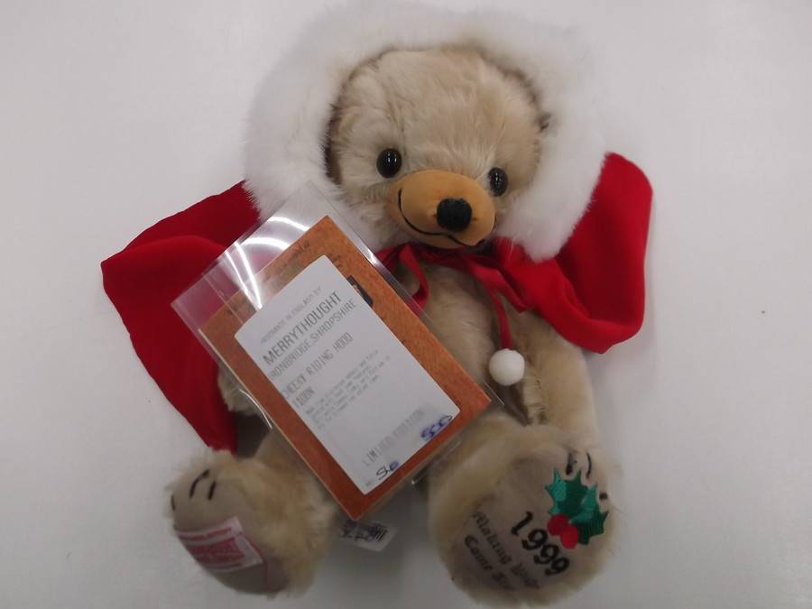 MERRY THOUGHT （メリーソート) のテディベア CHEEKY RIDING HOODを