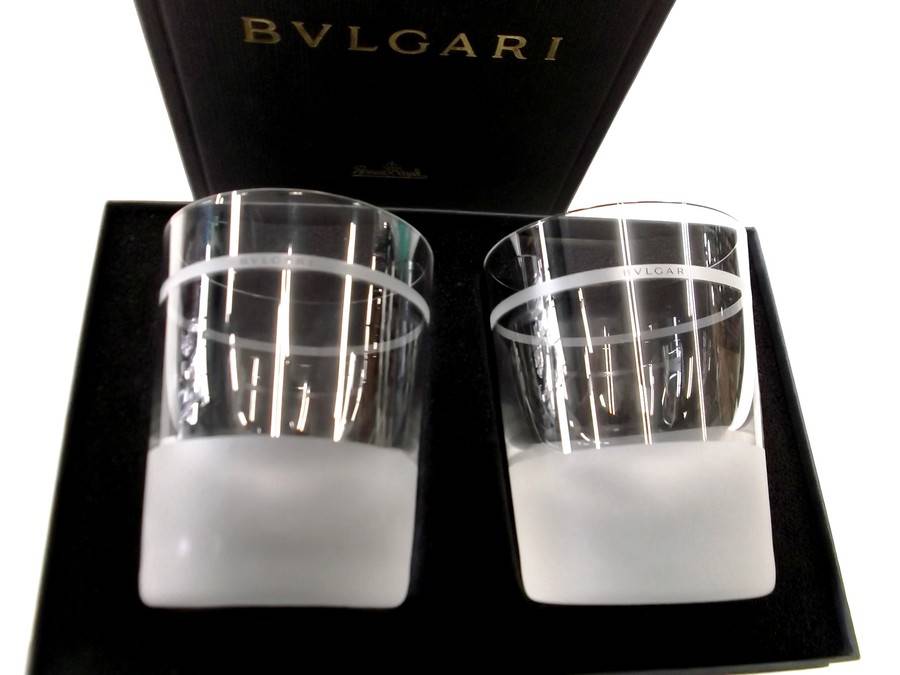 BVLGARI（ブルガリ）のガラスグラス2P rosenthal（ローゼンタール）社