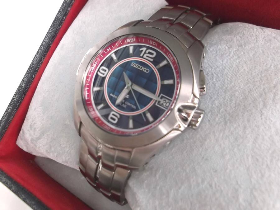 腕時計SEIKO TB22-0AG0 佐藤琢磨 3000本限定ﾓﾃﾞﾙ を買取り入荷