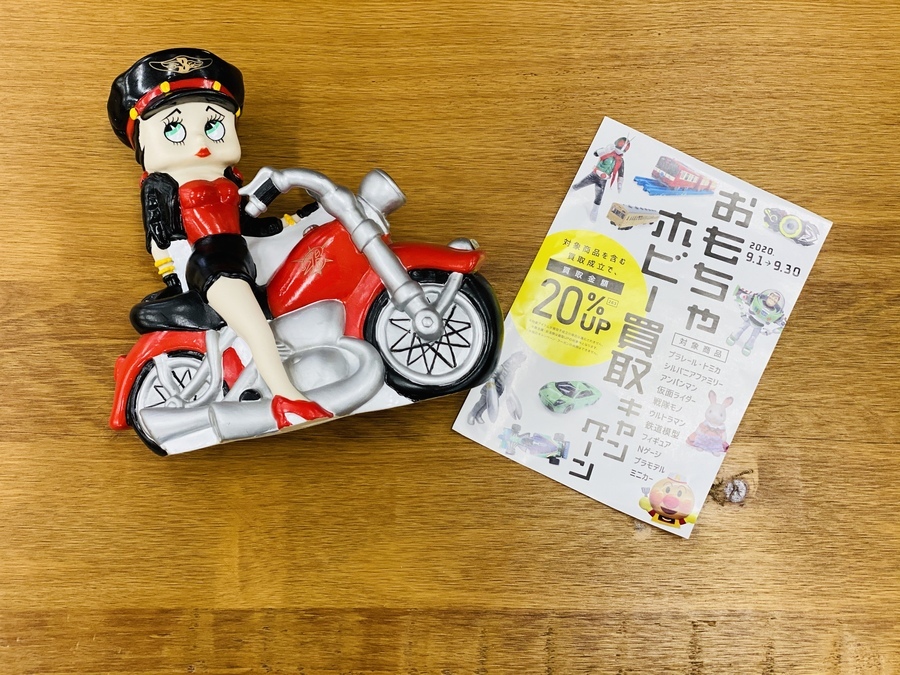 ベティちゃんのソフビフィギュア貯金箱を買取しました！【いわき鹿島店