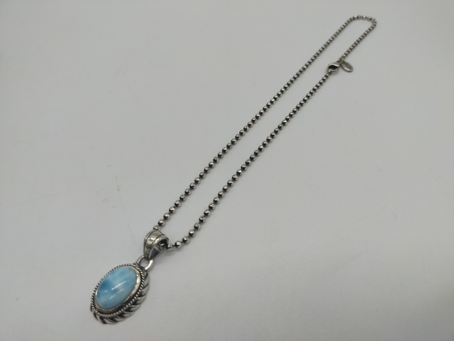 スマホで購入】SAAD (サード) ネックレス ラリマーを買取致し