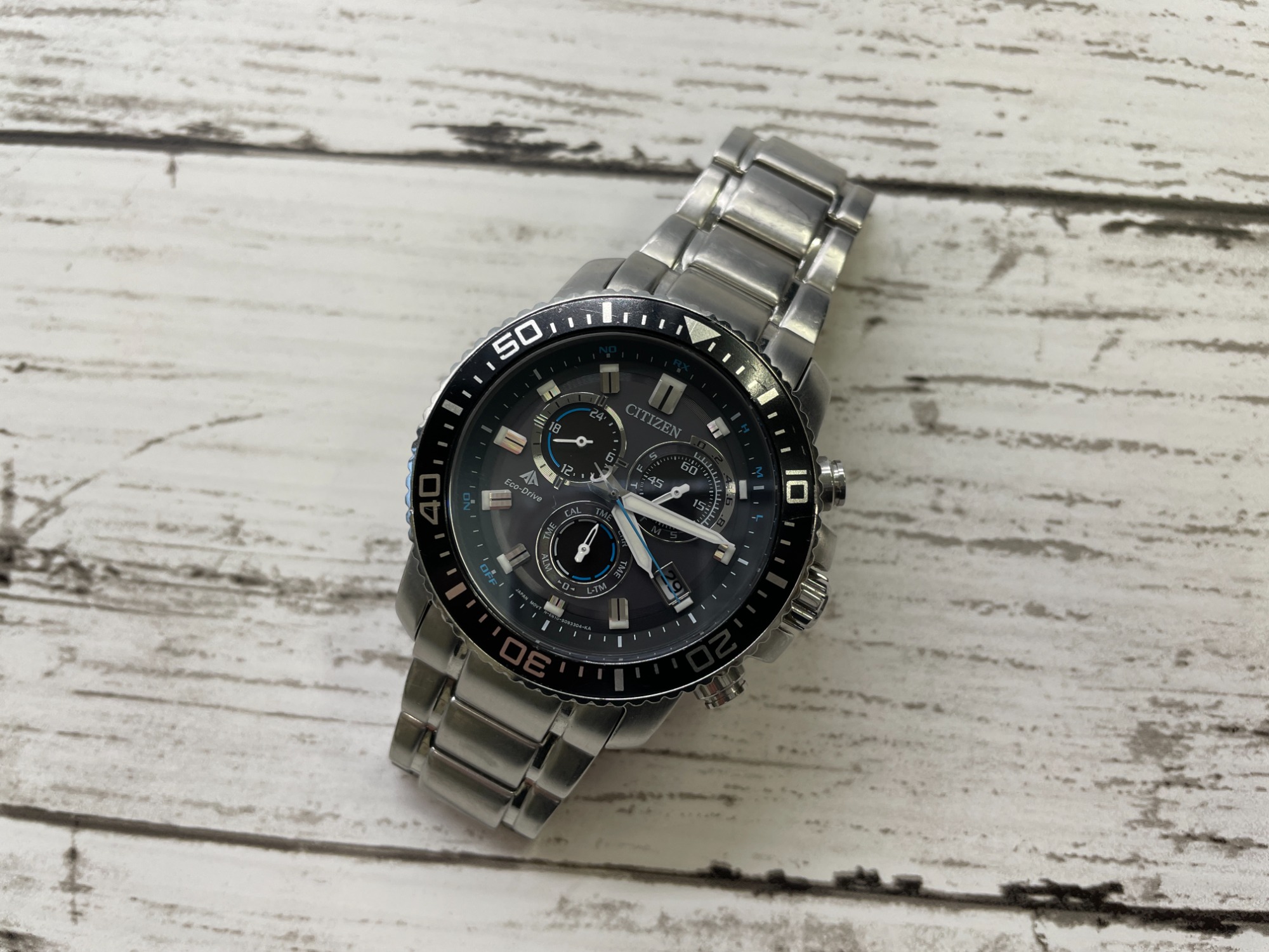 シチズン プロマスター E610-S062926 エコドライブ 電波時計 CITIZEN - 【レアモデル】シチズン プロマスター E610-S062926