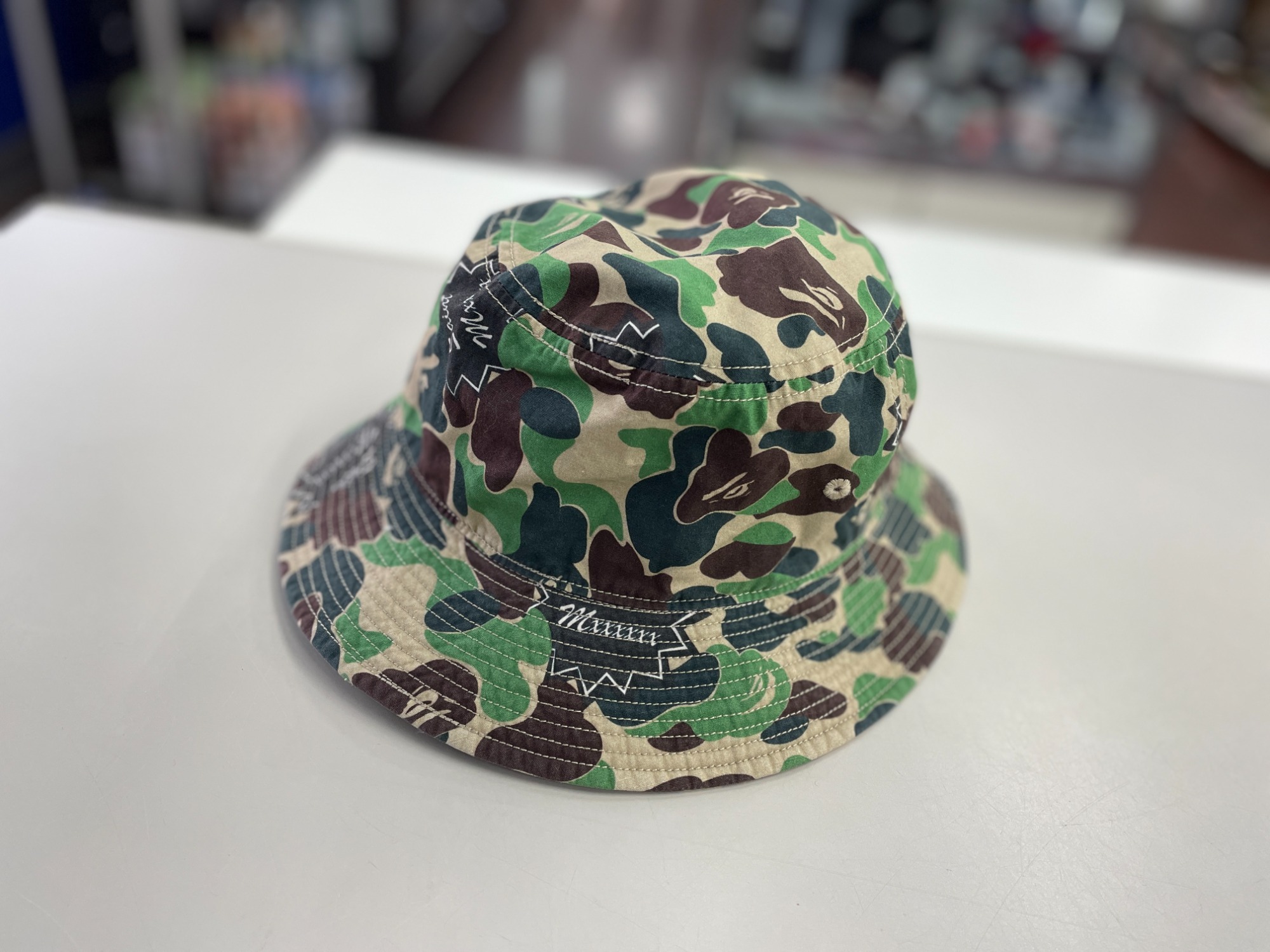 A Bathing Ape カモフラージュ バケットハット A BATHING APE アベイシングエイプ バケットハット 帽子