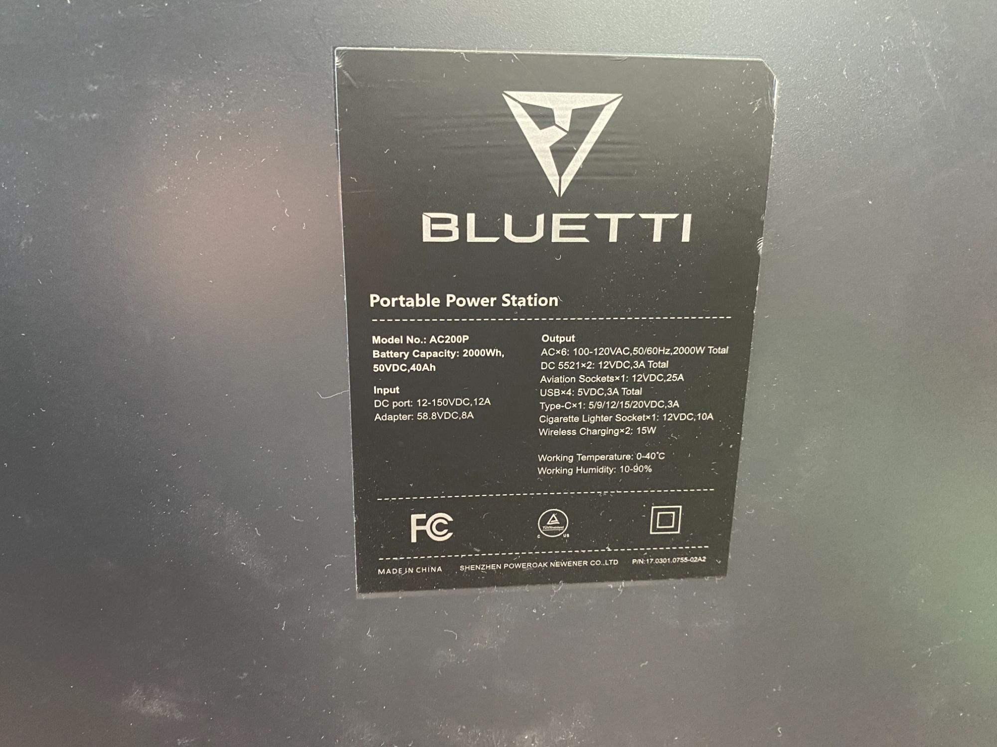 家電買取20%UPキャンペーン】BLUETTI（ブルエッティ）ポータブル電源