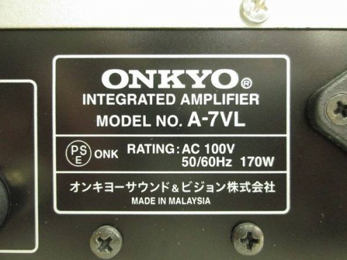 ONKYOのA-7VL