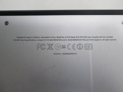 MacbookAirのApple