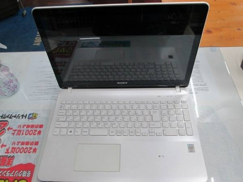 ノートパソコンのSONY