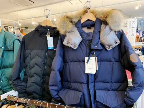 ダウンジャケットの古着買取