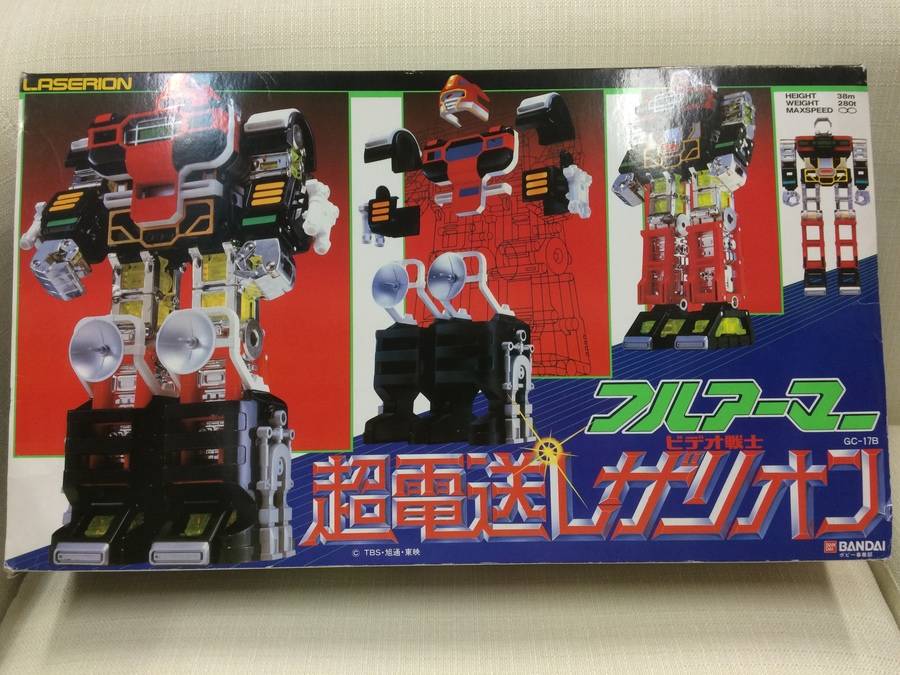 BANDAI フルアーマー超電送レザリオン GC-17B フルアーマー 超電送 レザリオン バンダイ レビュー