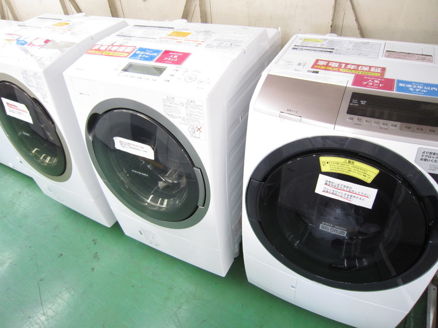 HITACHI ドラム式洗濯乾燥機 BD-SV110CL 2019年製 11.0kg」入荷