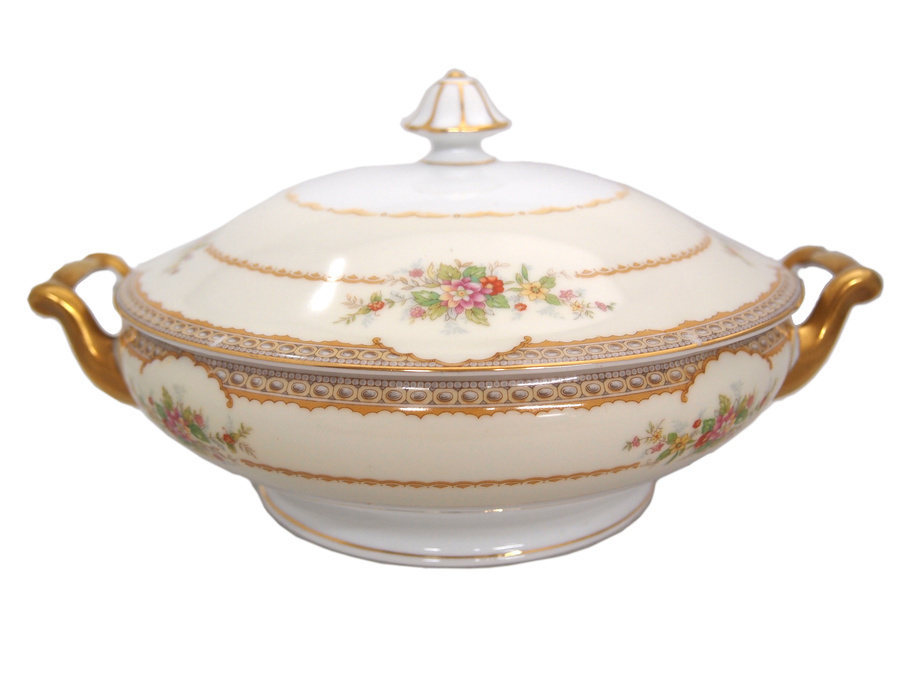 Noritake オールドノリタケ　スープポット　スープジャー　スープチューリン 激レアアンティーク❗️ノリタケ スープポット スープチューリン