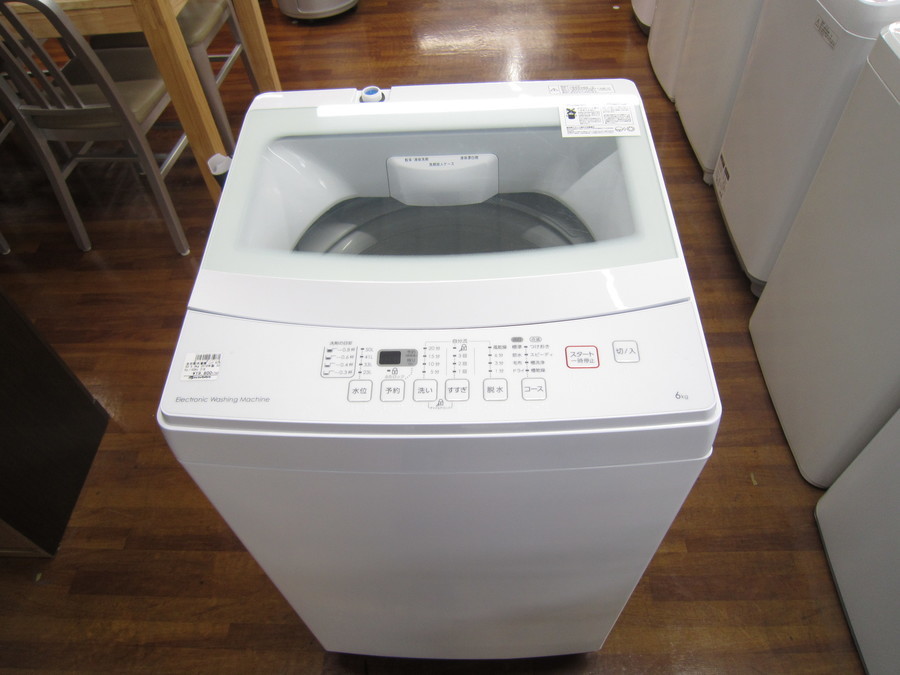 全自動洗濯機 ニトリ 2019年製 6.0Kg」入荷しました！！【大宮店