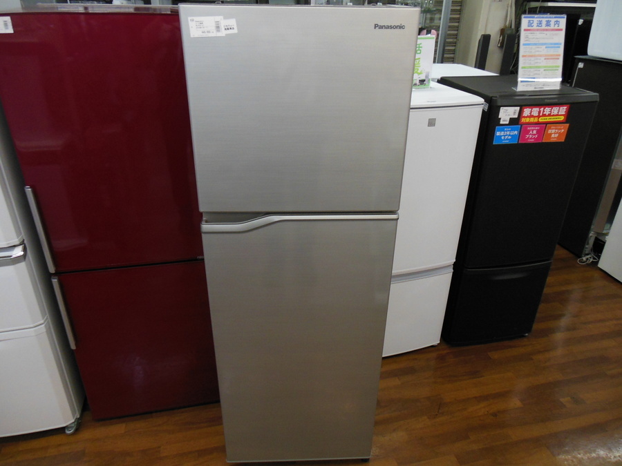 Panasonic 2ﾄﾞｱ冷蔵庫 NR-B250T-SS 2019年製