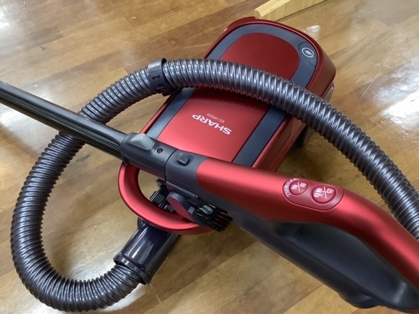 【昭和レトロ / 未使用品】SHARP 紙パック式 電気掃除機 EC-C4F-H 昭和レトロ / 未使用品】SHARP 紙パック式 電気掃除機 EC-C4F-H 昭和