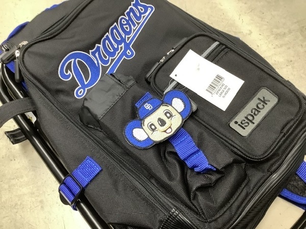 新品未使用　中日ドラゴンズ　イスパック　ispack 未使用・タグ付き】 中日ドラゴンズ ISPACK ispack イスパック