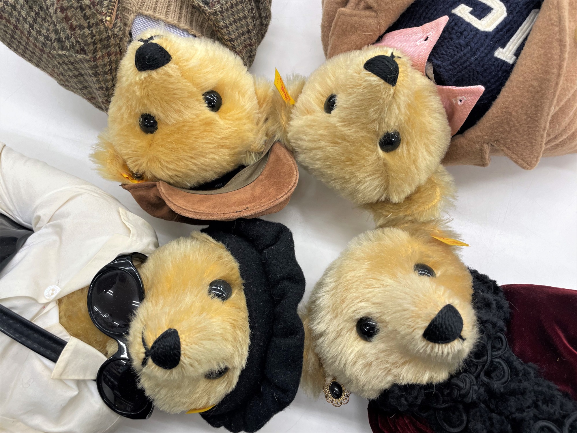 希少シュタイフとラルフローレンコラボ 限定品ポロベア スマホで購入】Steiff×POLO RALPH LAUREN(シュタイフ×ラルフローレン