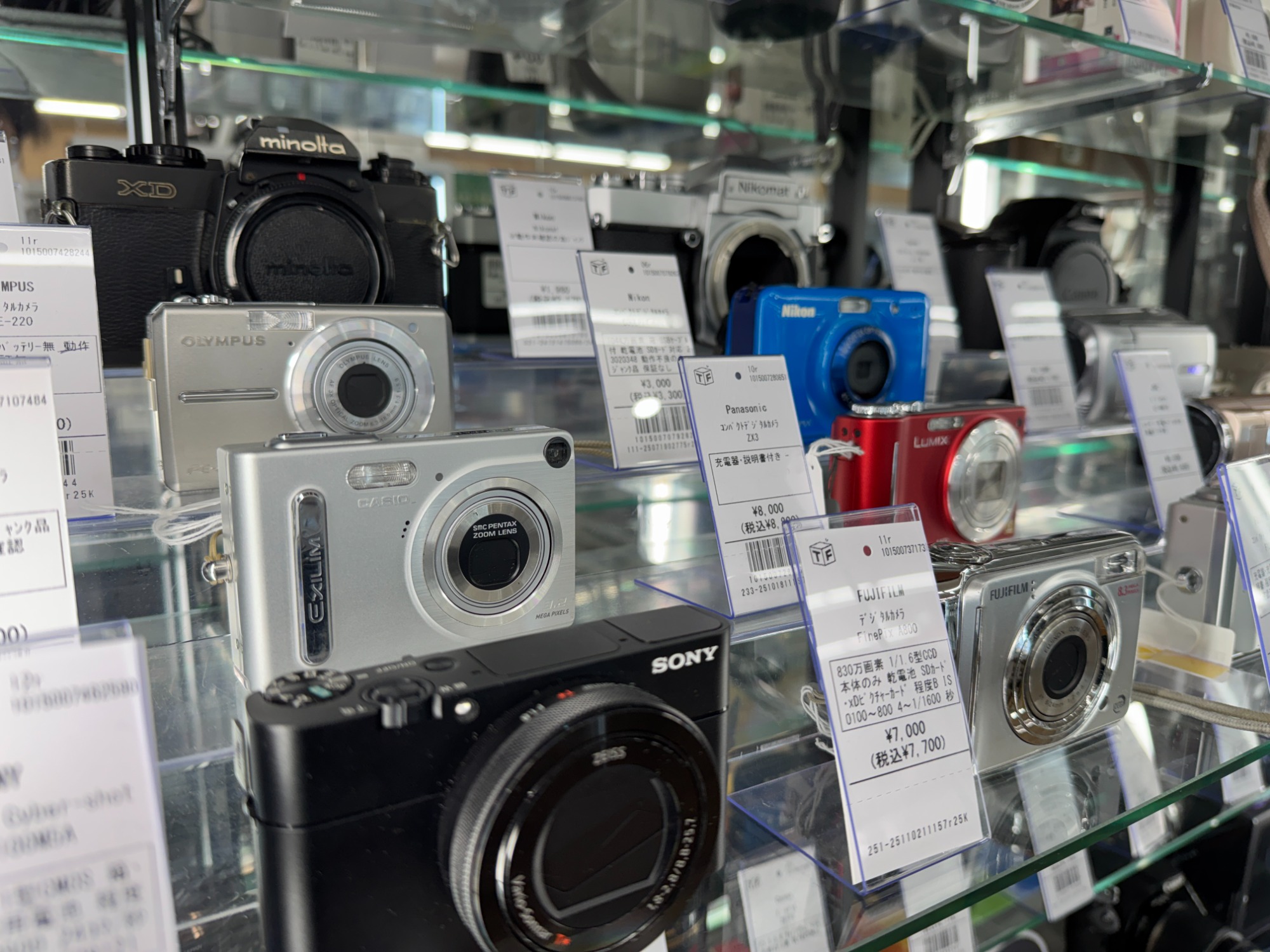 1月はデジカメ・フィルムカメラ・ビデオカメラ買取20%UPキャンペーン