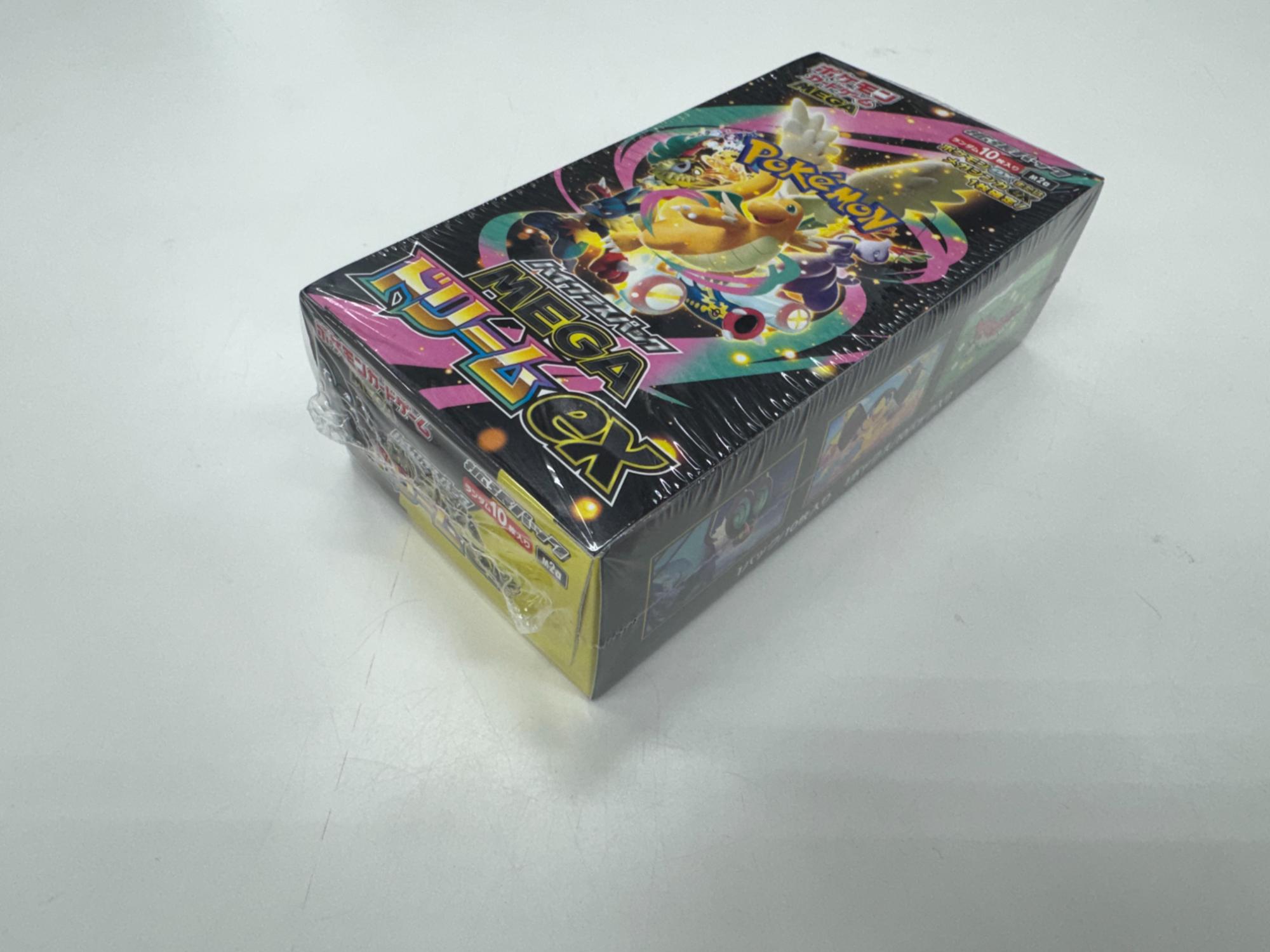 新品未開封　テラスタルフェスex、シャイニートレジャーex、MEGAドリームex テラスタルフェスex・MEGAドリームexの未開封BOXが買取入荷しました
