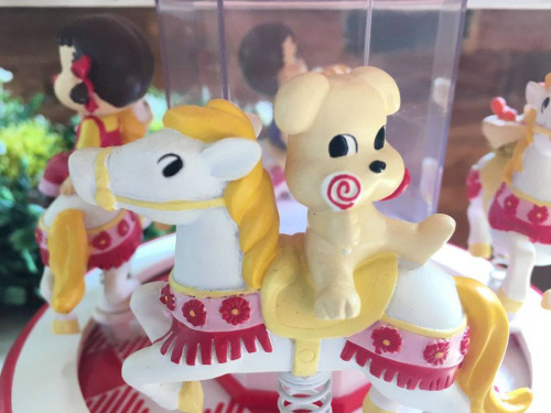 フィギュアのペコちゃん