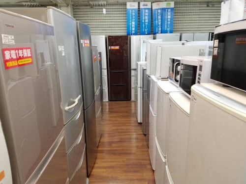 中古冷蔵庫の掃除機