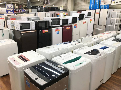 生活家電の洗濯機