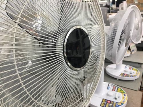 季節家電の扇風機
