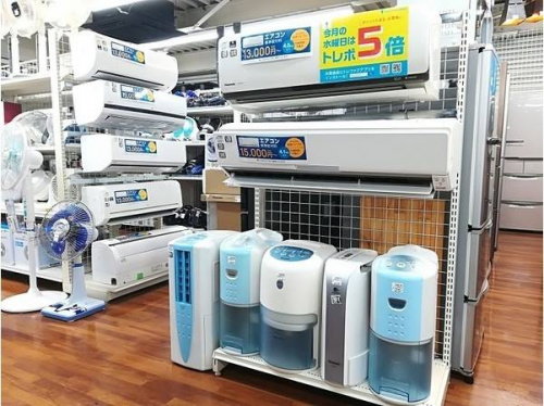 季節家電の除湿器