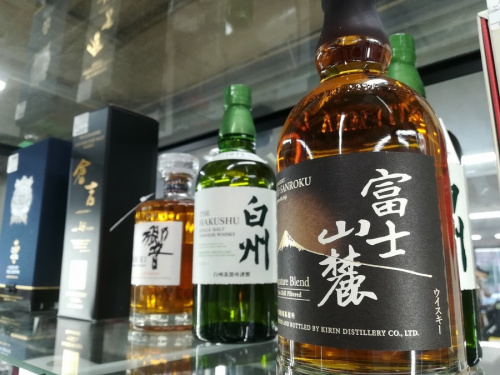 蒸留酒類のウィスキー