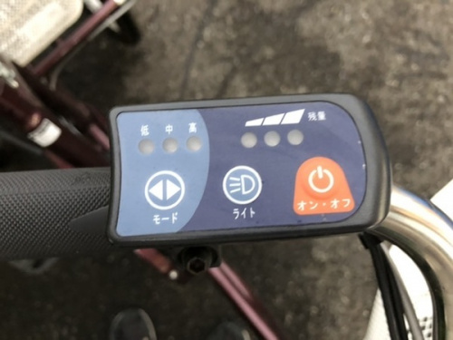 自転車の電動アシスト自転車