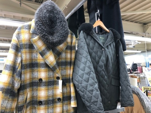 冬物のさいたま市リサイクルショップ