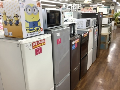 洗濯機のテレビ