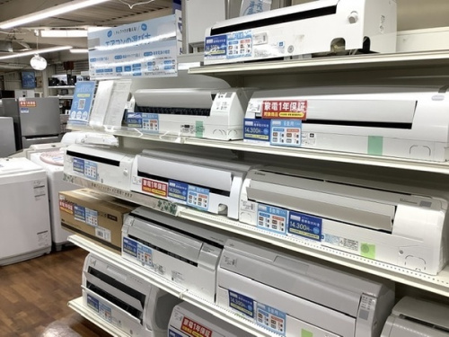 季節家電のエアコン