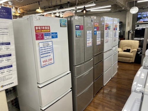生活家電の冷蔵庫