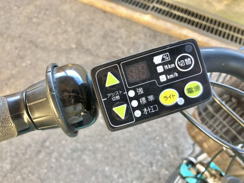 自転車の電動アシスト自転車