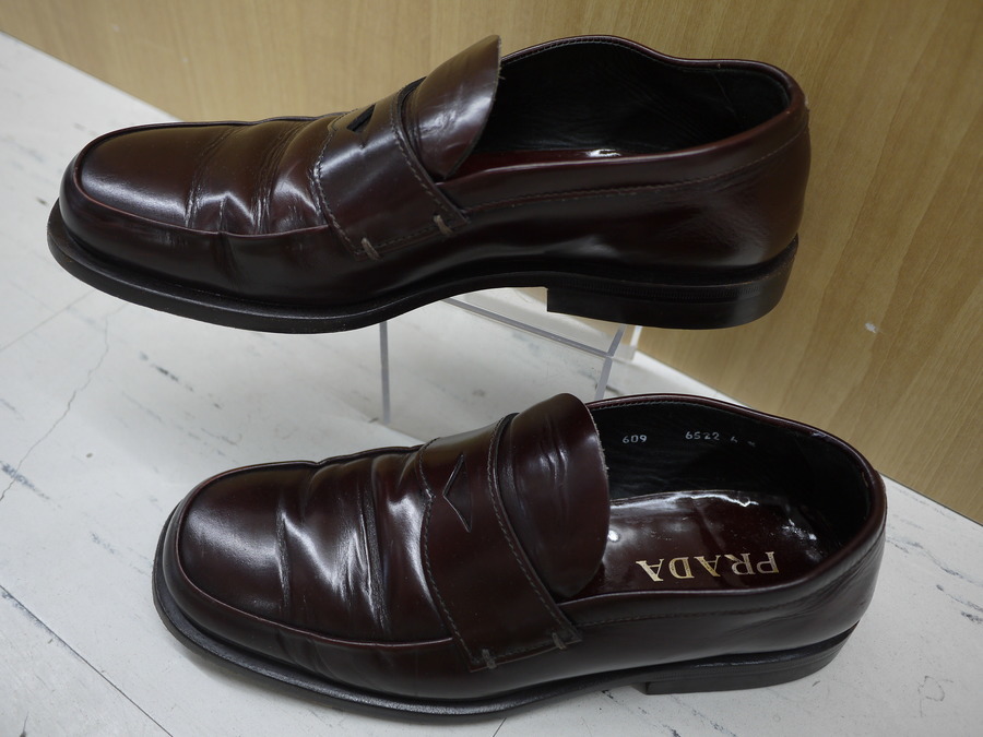 本日限定 PRADA ローファー 本日限定値下げプラダソフトパテッド