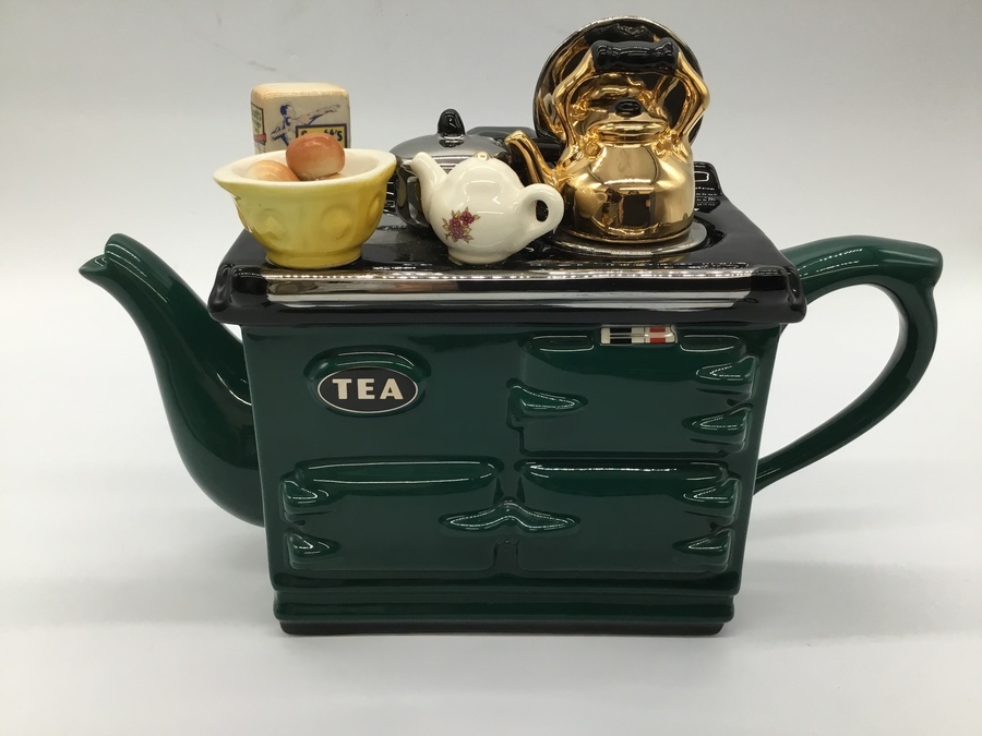 【Sale】英国製　ティーポット Teapottery BathTeapot ロンドンポタリー ファームハウス ティーポット アイボリー[580091
