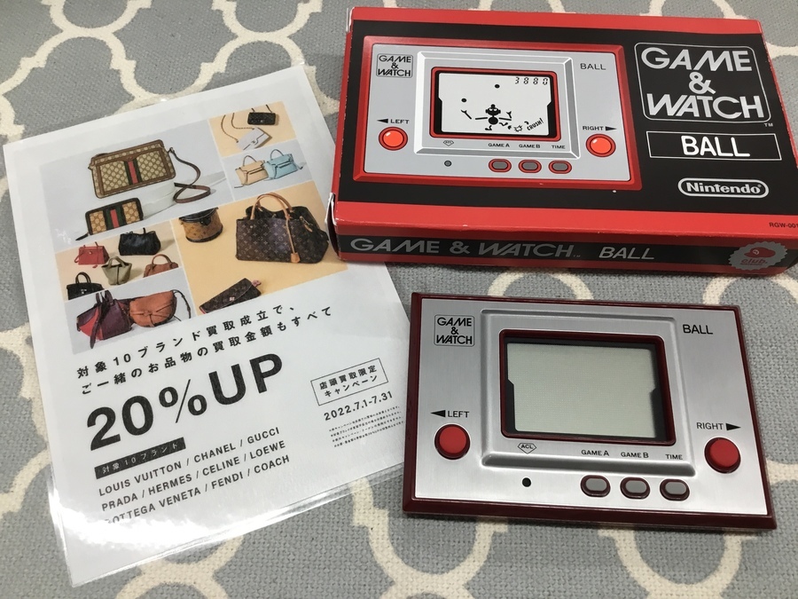 ゲーム&ウォッチ（任天堂）【郡山うねめ通り店】｜2022年07月27日