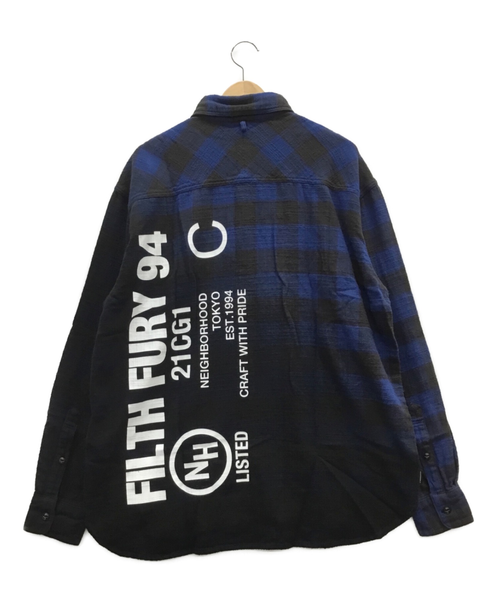 NEIGHBORHOOD FILTH FURY 94 ネルシャツ NEIGHBORHOOD FILTH FURY 94 ネルシャツ