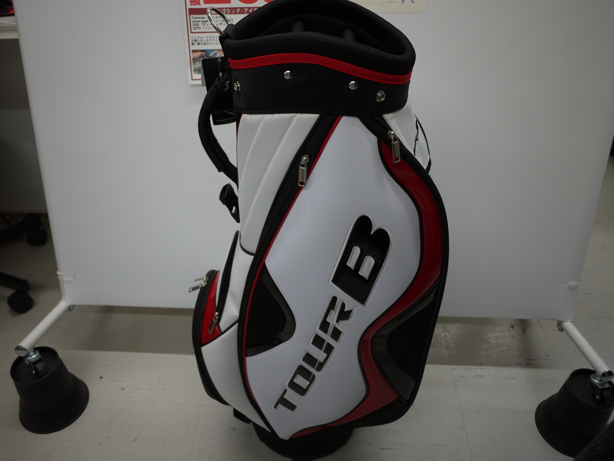 BRIDGESTONE（ブリヂストン）のキャディバッグ/CBG92Yを買取入荷致し