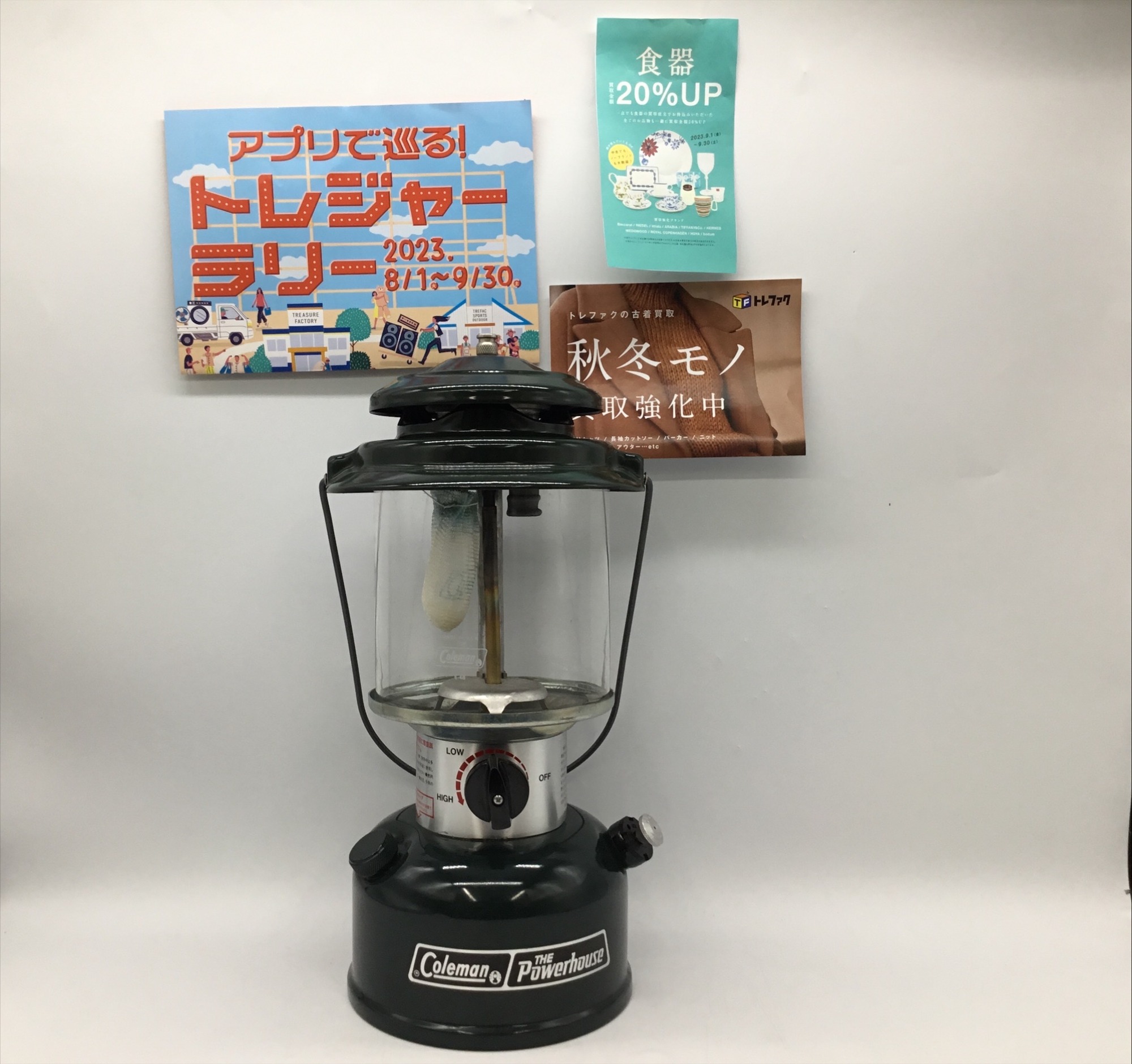 Coleman（コールマン）のガソリンランタンを買取入荷致しました