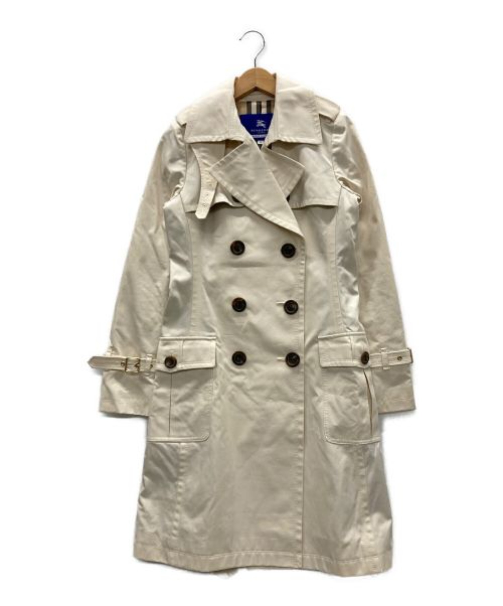 42 バーバリー ブルーレーベルトレンチコート 42でも小さ目です 42 バーバリー ブルーレーベルトレンチコート 42でも小さ目です 楽天