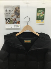 リズレー　　RISLEY ダウンジャケット　ブラック　　38 Risley（リズレー）の「Risley(リズレー) シームレスショートフード