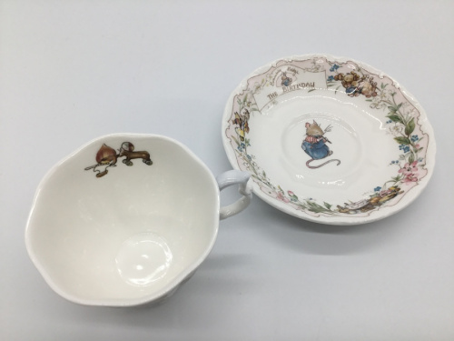 洋食器のカップ&ソーサー