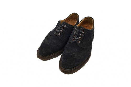 Tricker's×Ron Hermanのウィングチップシュウィングチップシューズ