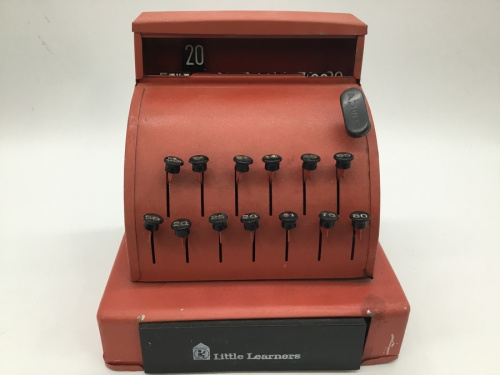 レジスターのブリキ