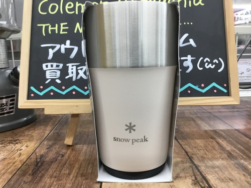 SNOWPEAKのタンブラー